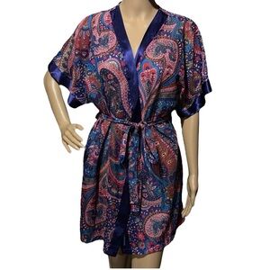 💰BOGO FREE Featherbed Intimates Silky Paisley Robe